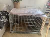 Klatka Kennelowa 92 x 60 x 70 stan idealny z materacykiem