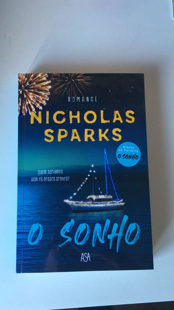 Livro Nicholas Sparks - O sonho