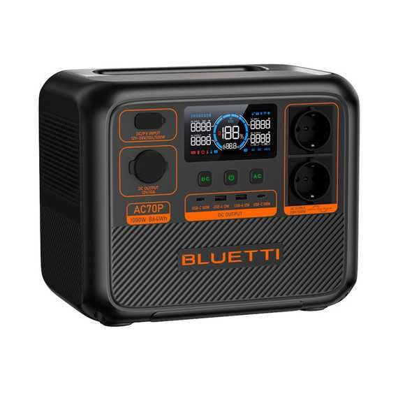 Wynajmij stacja zasilania + solar Bluetti ac70p + 200w, bank energii