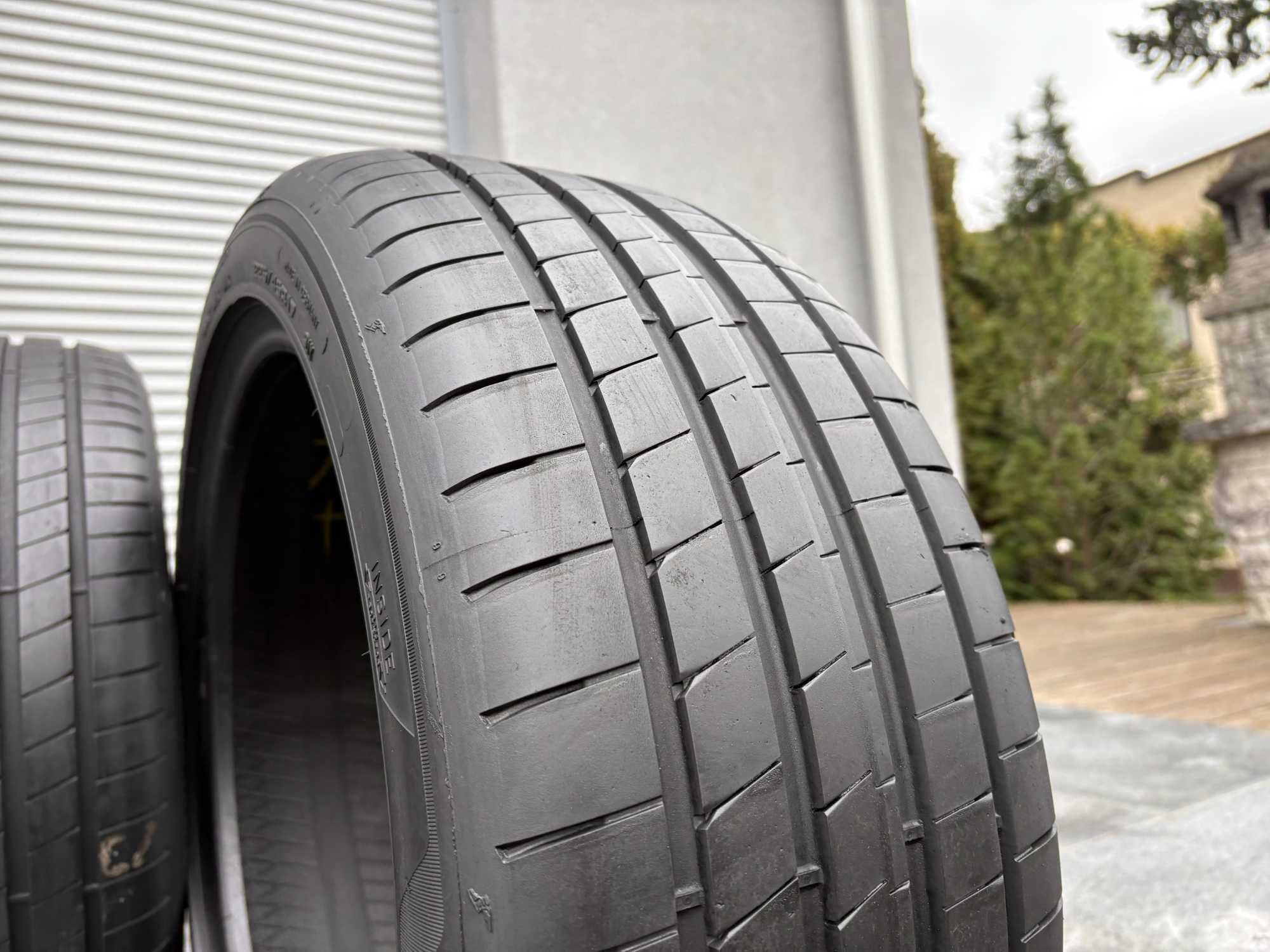 4szt letnie 225/45R17 GoodYear 6,6mm 2023r Świetny stan! L361 gwarancj