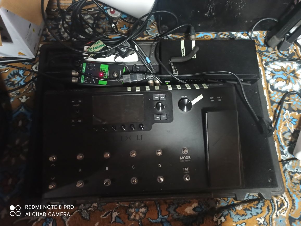 Line6 helix lt процессор