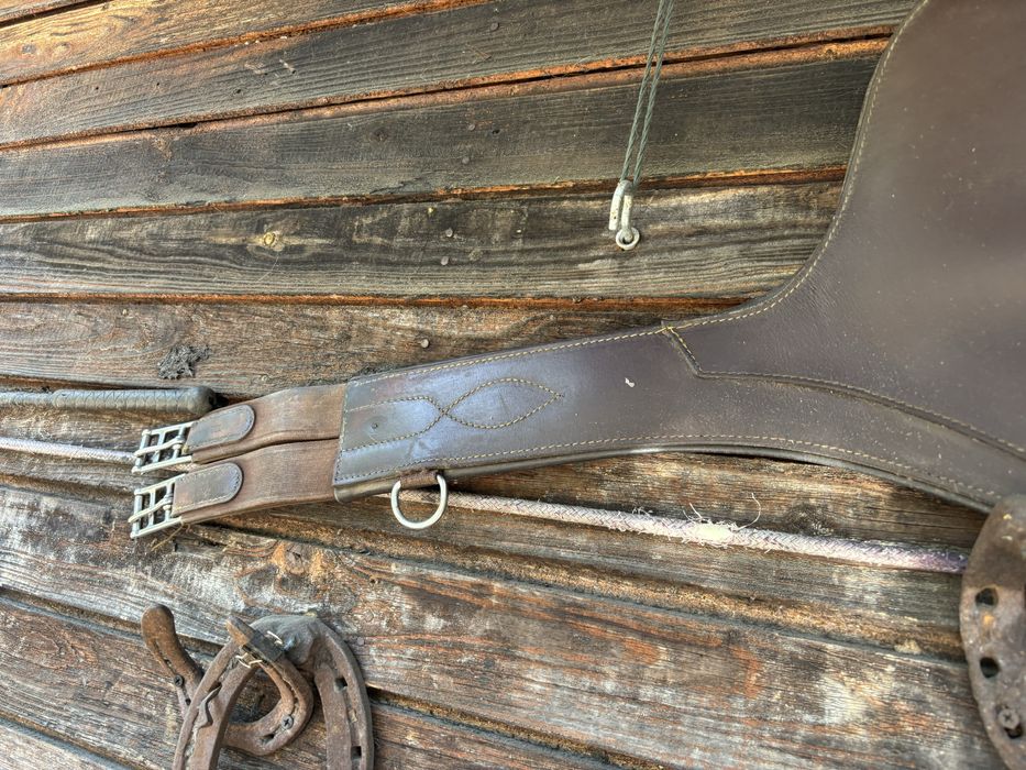 Brazowy popreg z datuchem 120 cm stan dobry