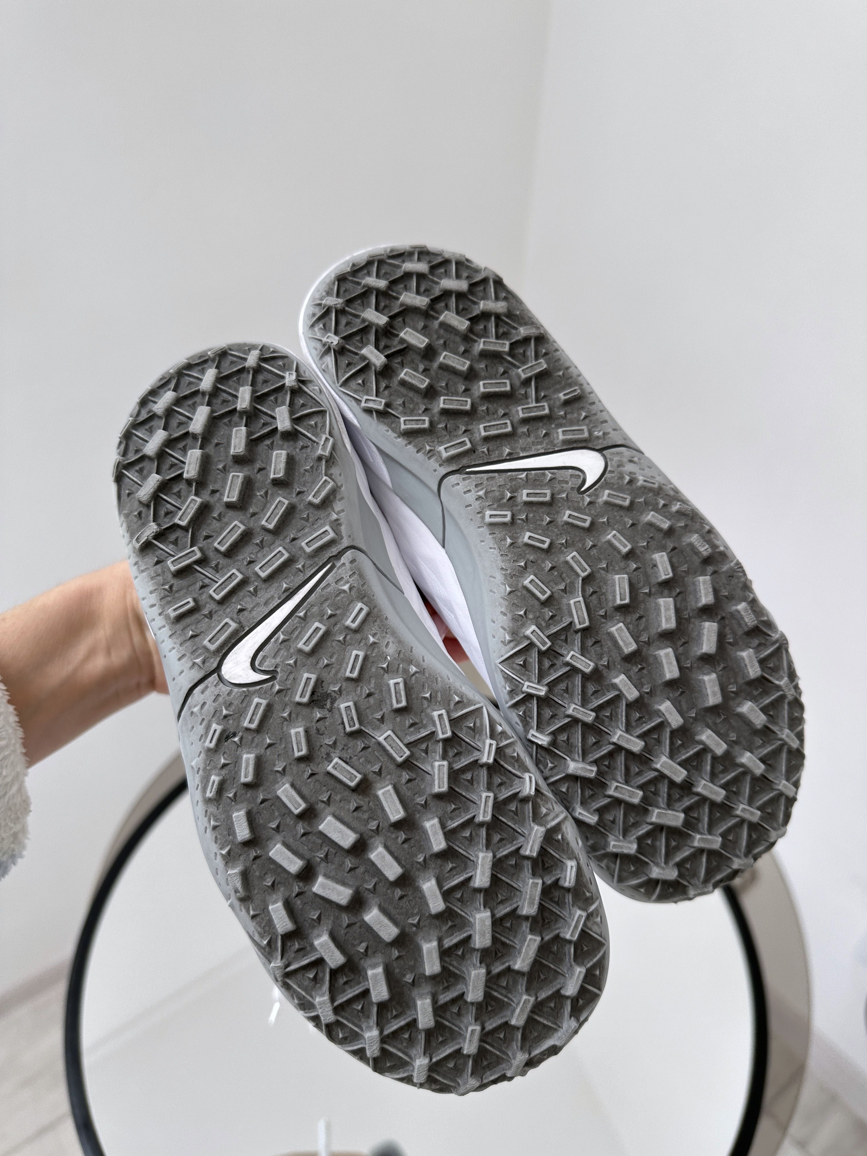 Качественные кожаные сороконожки копочки бампы  Nike Tiempo