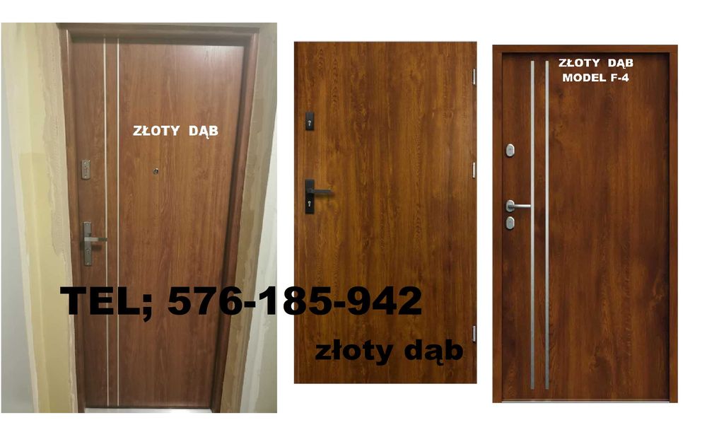 Drzwi WEJŚCIOWE zewnętrzne z MONTAŻEM do mieszkania w bloku klatkowe