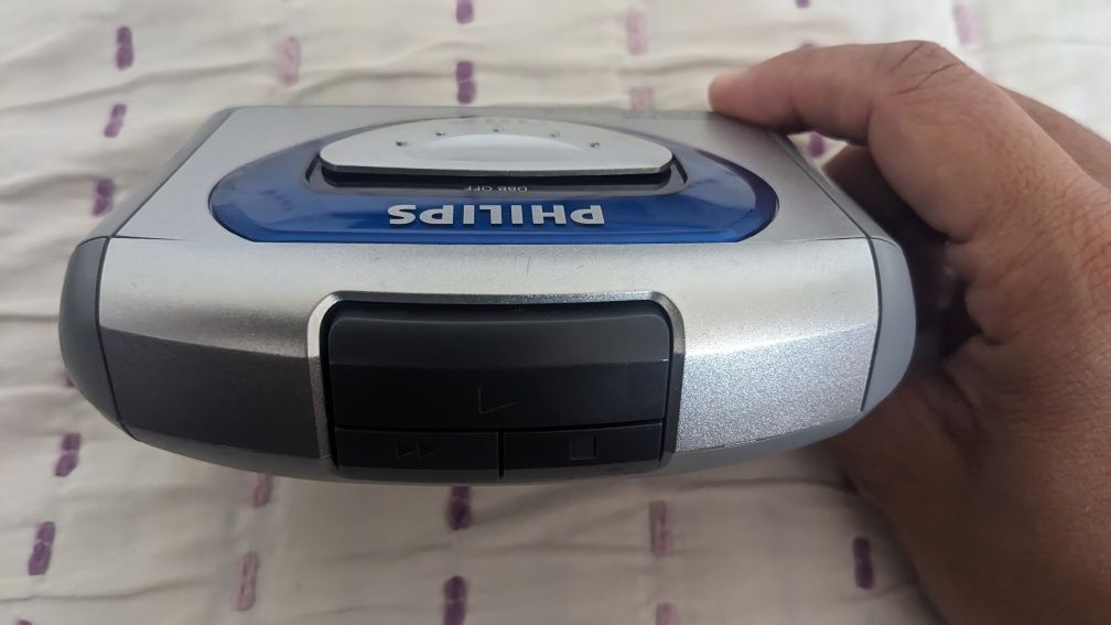 Walkman/Leitor de cassetes Philips anos 90