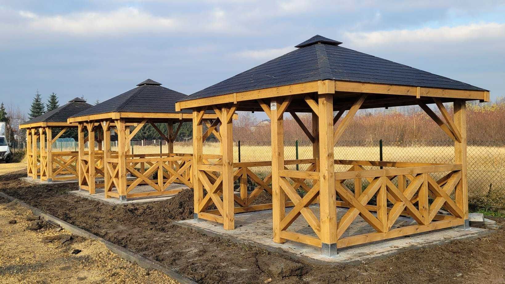 ALTANA Ogrodowa B50 IV 3 x 3 m Producent  DREWNOTRIK.PL