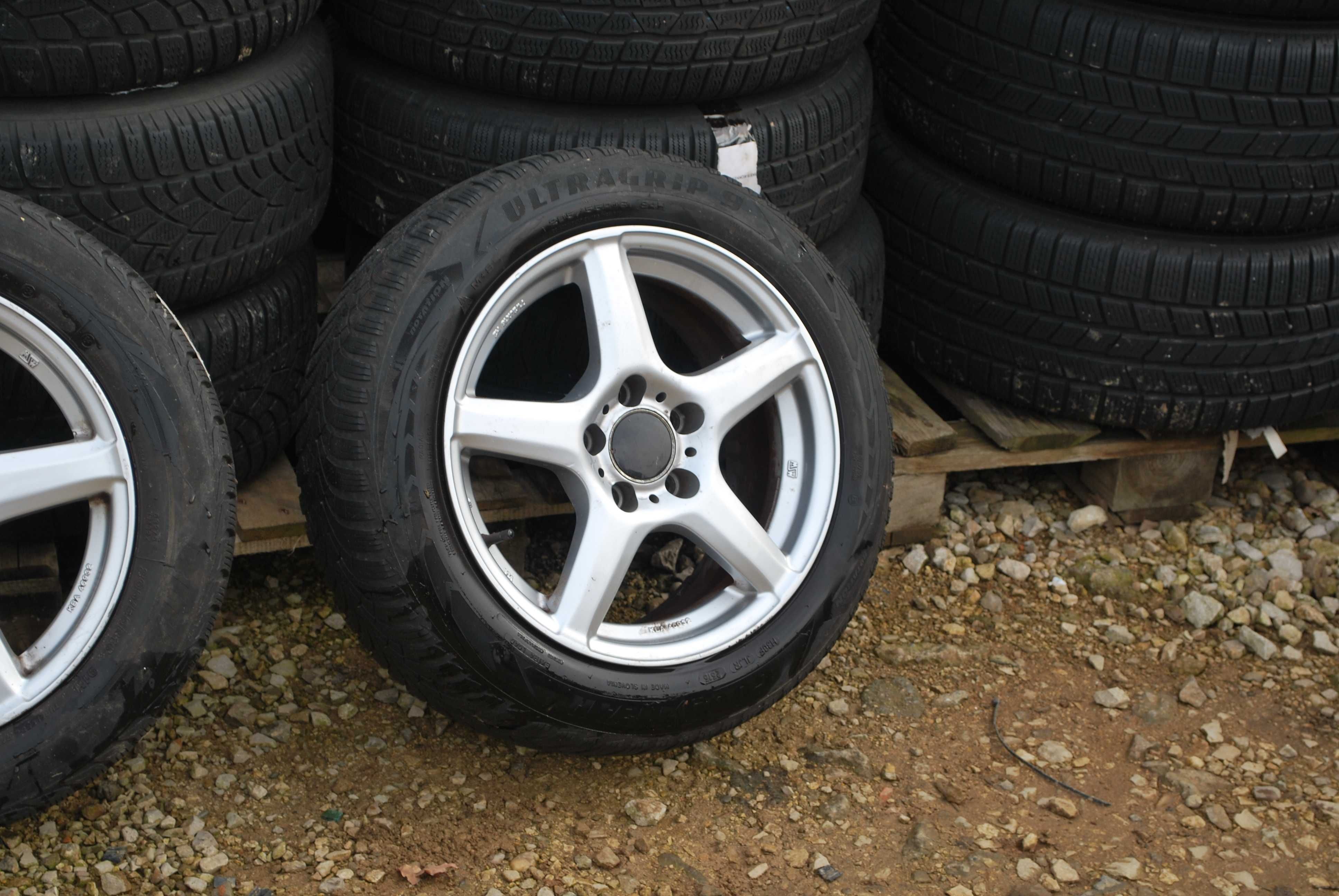 Koła 205/55 R16 5x112 Alufelgi + opony zimowe Skoda Octavia VW Passat