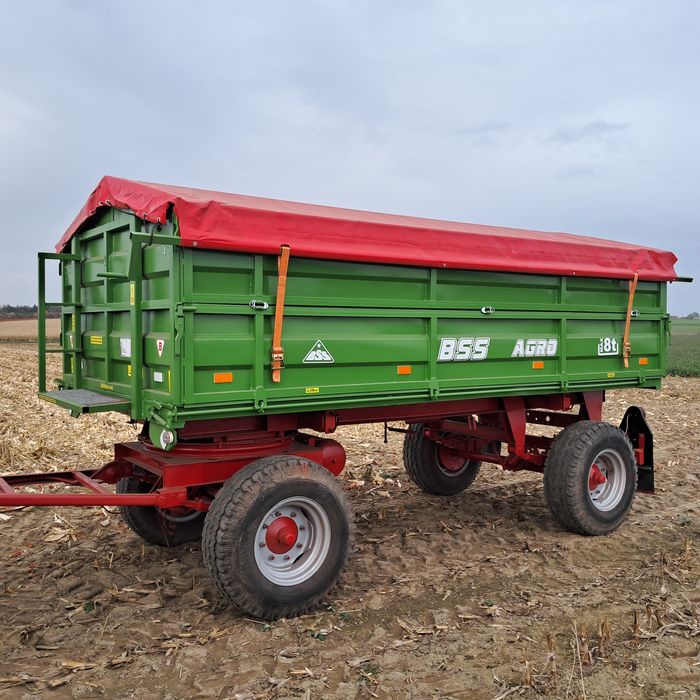 Bss agro sanok autosan przyczepa wywrotka