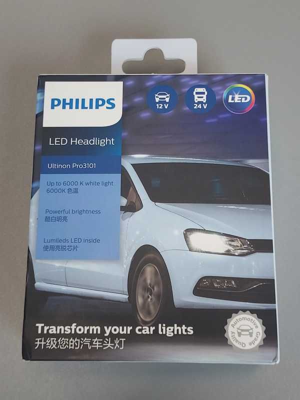 Philips LED Ultinon Pro3101 H7 6000K 12V/24V zestaw 2 sztuki