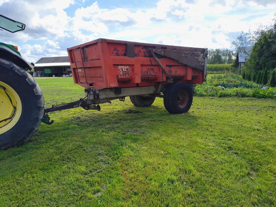 Przyczepa jednoosiową, skorupa, wywrotka 9ton