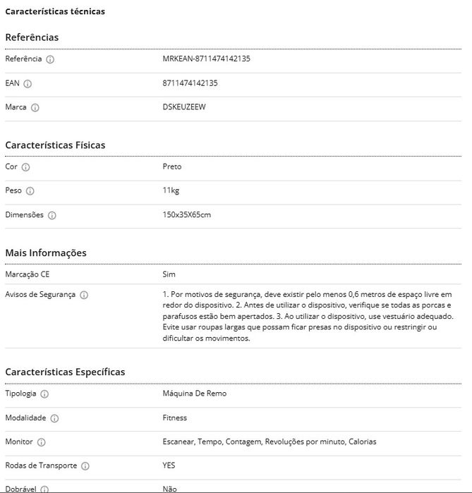 Máquina de Remo_ NOVA