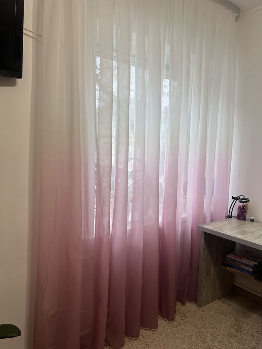 Тюль омбре шифон креп льон