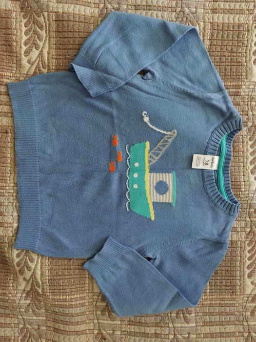 Продам свитер для мальчика Carter's, р.18 мес.