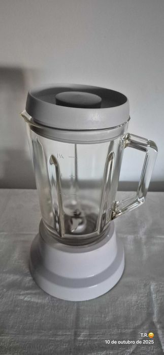 Copo  liquídificador em vidro para máquina Bauknecht