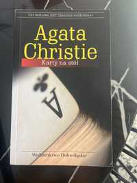 Książka Agata Christie Karty na Stół