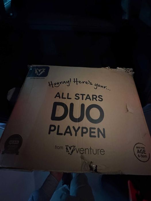 Parque Infantil DUO PLAYPEN - inclui bolas e brinquedos do parque