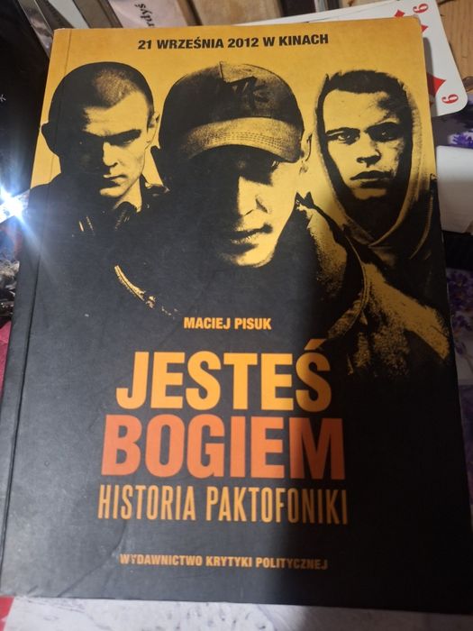Książka Jesteś Bogiem HISTORIA PAKTOFONIKI, Maciej Pisuk
