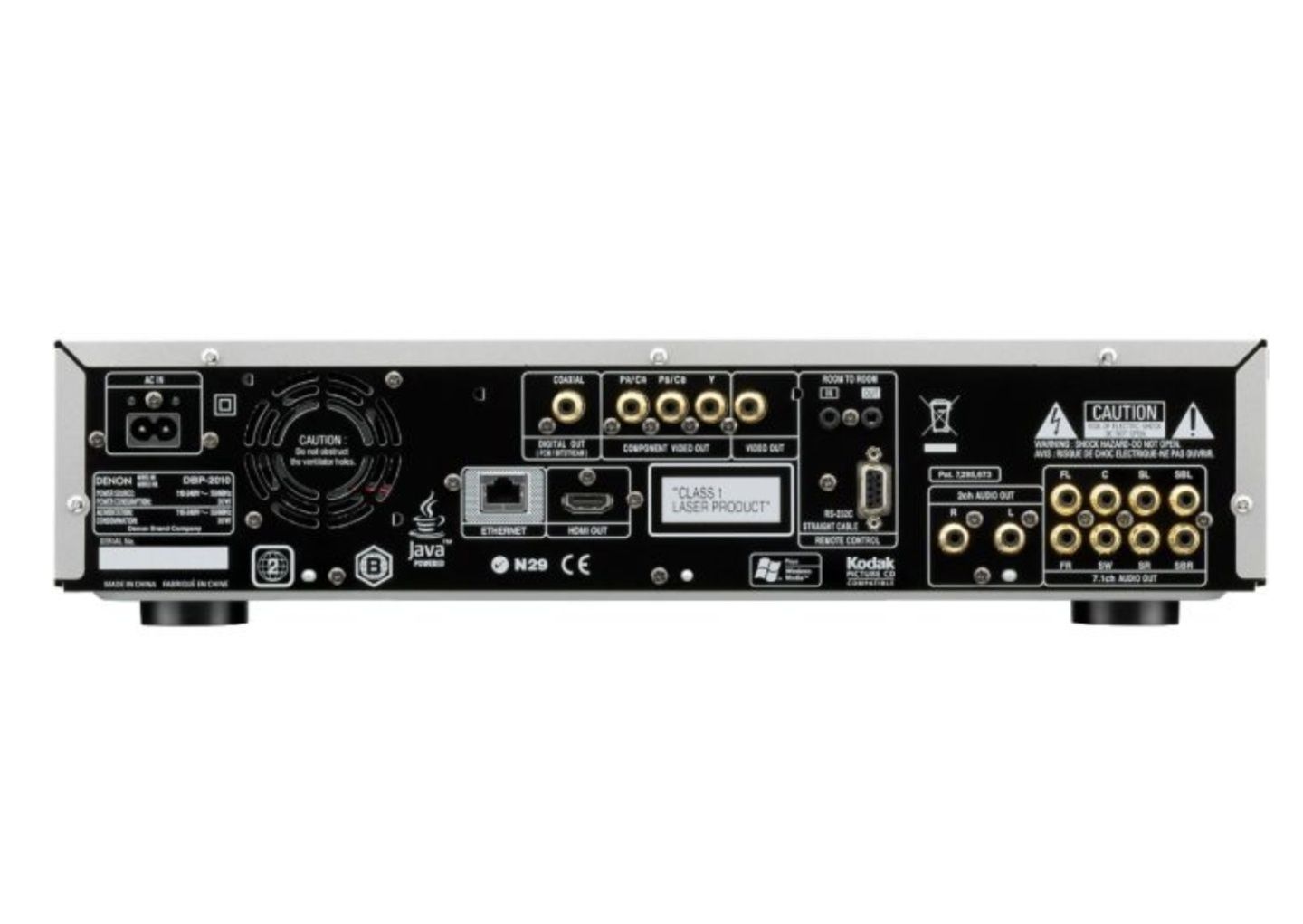 Odtwarzać CD/DVD Denon DBP-2010 i Wzmacniacz Denon AVR-2803 i