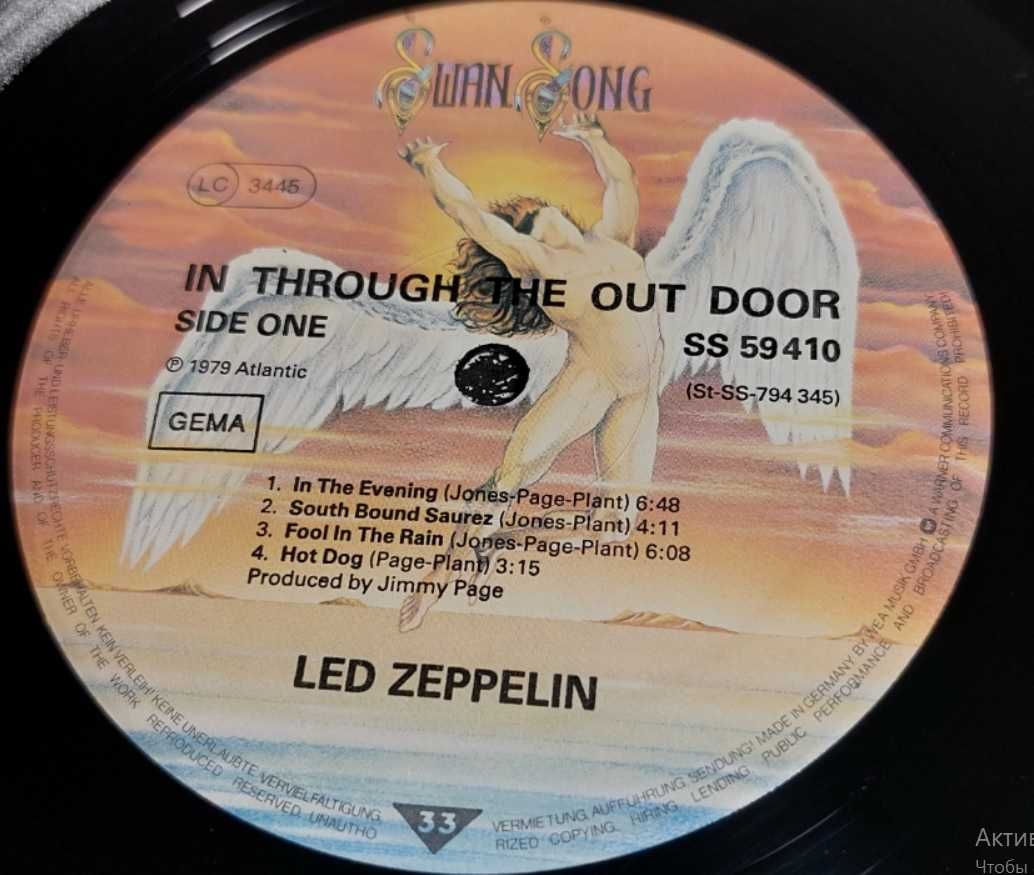 виниловая пластинка Led Zeppelin – In Through The Out Door
