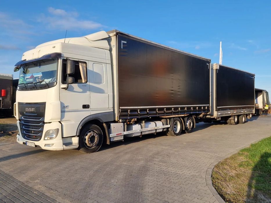 DAF XF460  DAF XF460 tandem, BDF, zadbany. OKAZJA- ZAMIANA