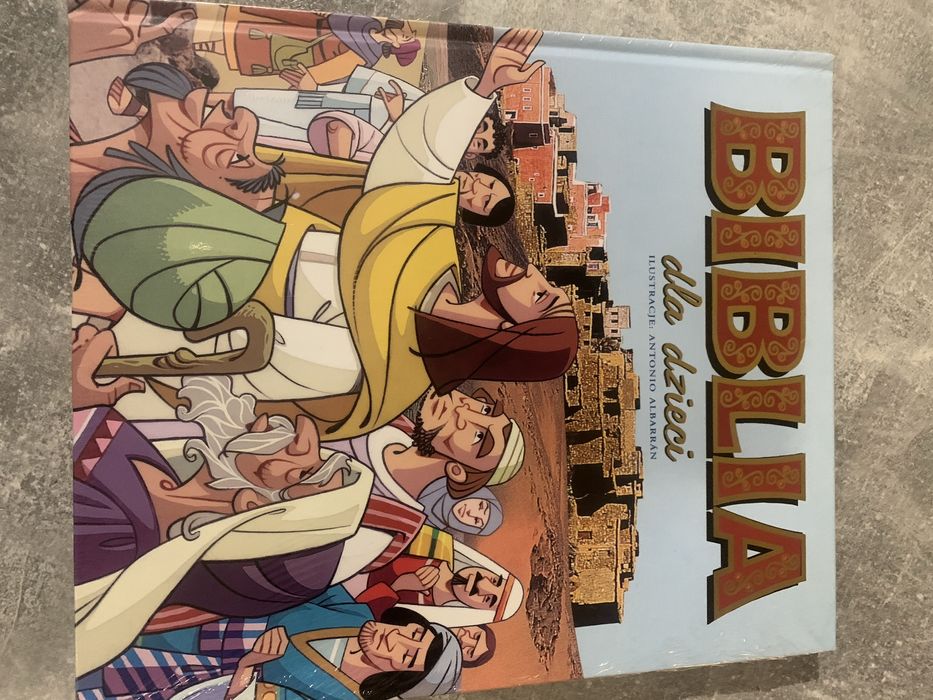 Biblia dla dzieci komunia chrzest