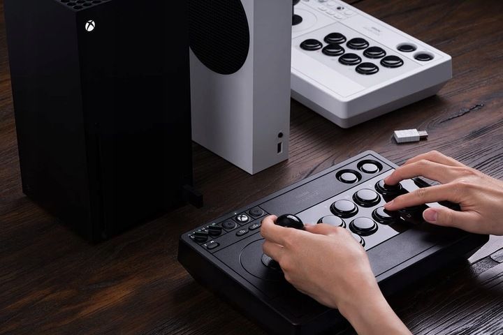 8bitdo Arcade Stick Black Joystick Xbox One X|s Pc