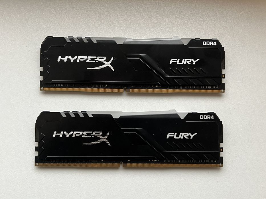 Hyperx Kingston Fury DDR4 (2х32GB) з RGB підсвіткою