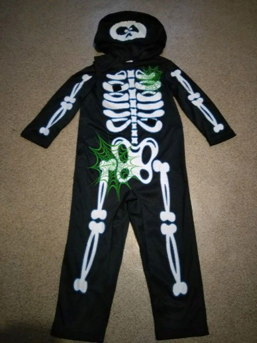 Карнавальный костюм скелета, Кощея Бессмертного 3 размера на Хеллоуин
