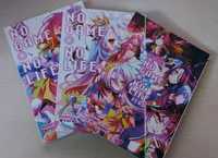 mangi "No game no life" tomy 1-2 + zero