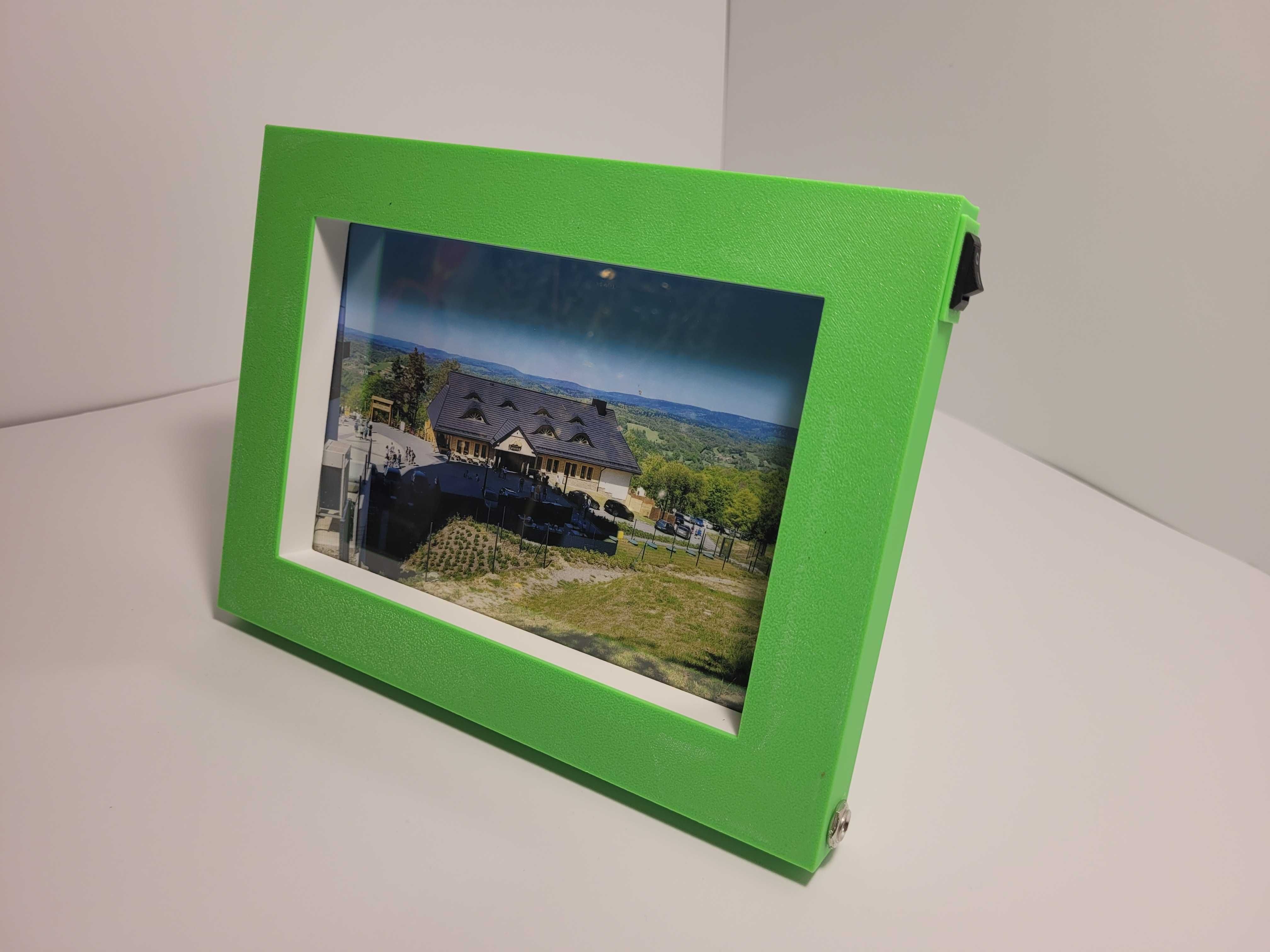 Ramka na zdjęcia 10x15 cm z podświetleniem LED!