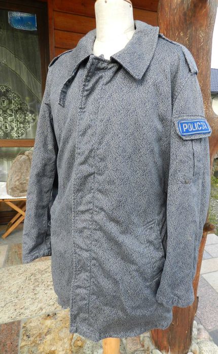 kurtka bechatka naszywka policja rozm. 179/98 stan bdb Milicja 1987 r.