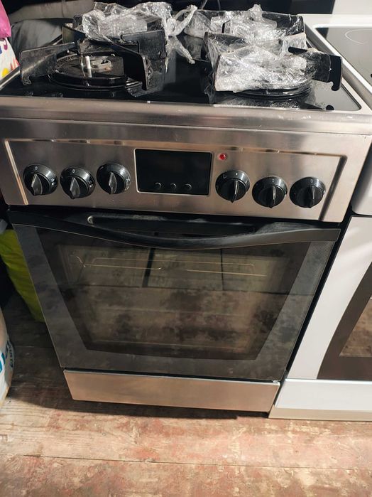 Плита газова 4 камф духовка електрична