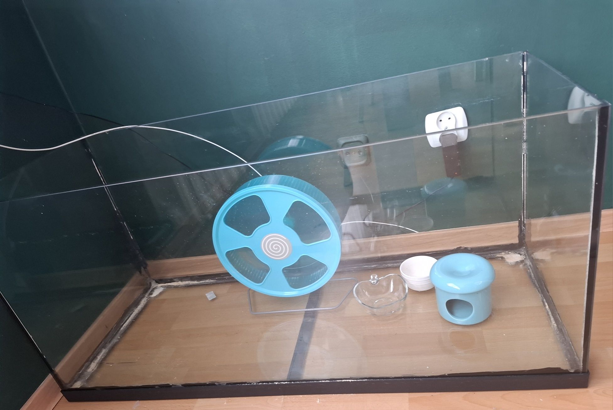 Akwarium terrarium dla chomika
