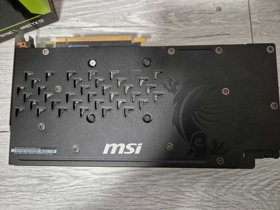 відеокарта ТОП версія GTX1060 6GB MSI Gaming X. Trade-IN