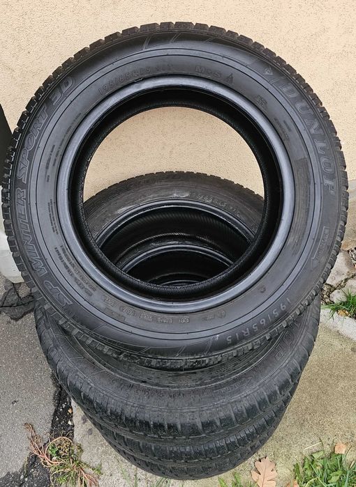ЗИМОВІ ШИНИ 195/65 R15 б/в Dunlop SP Winter Sport 3D вироб Німеччина