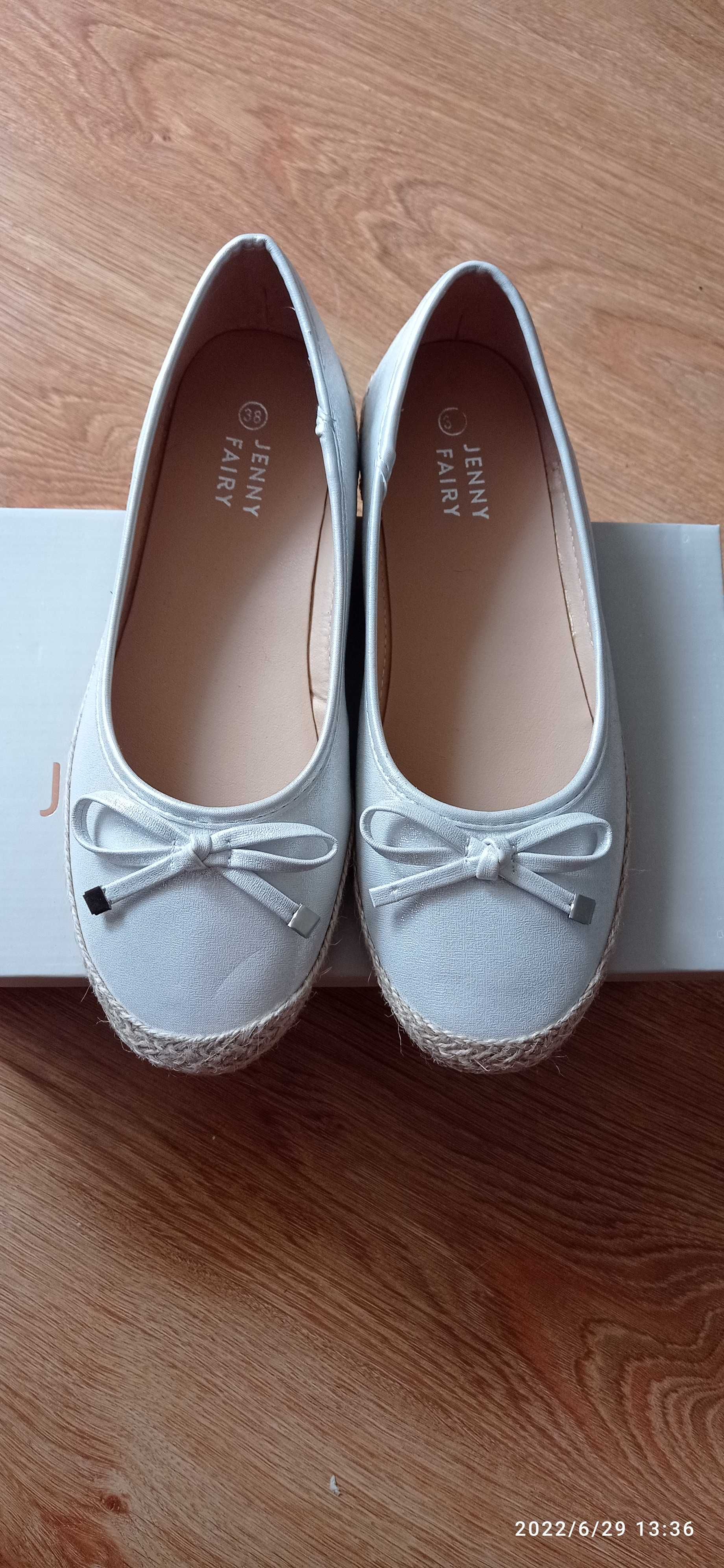 Nowe espadryle Jenny Fairy  37