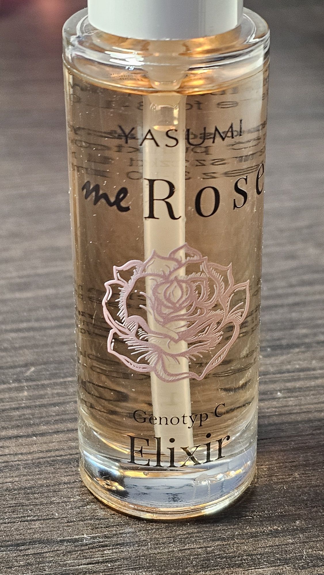 Yasumi - me Rose, Genotyp C Elixir. Serum olejek nawliżający do twarzy