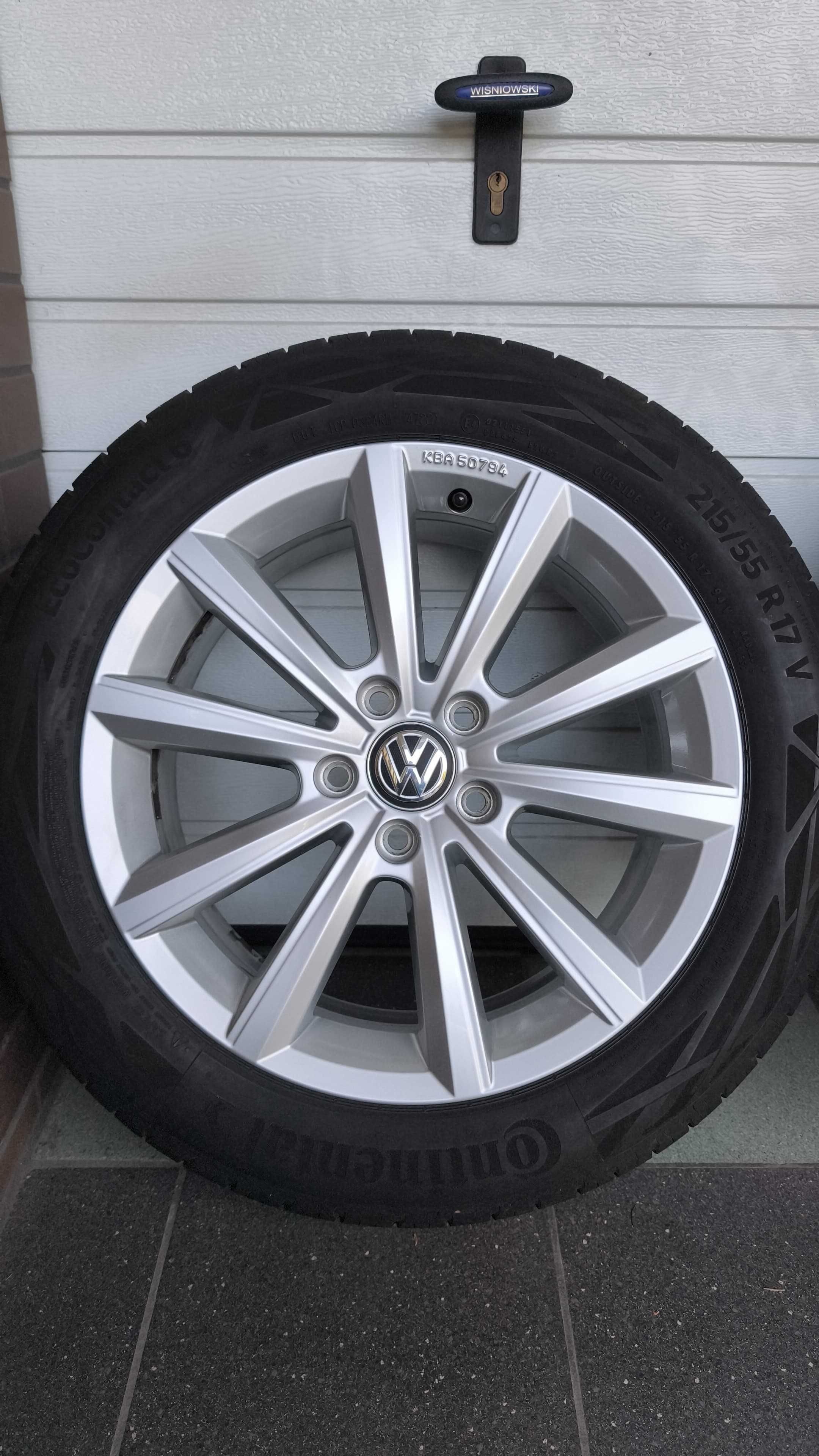Koła 17" Vw T Roc Skoda Seat opony lato 215/55/17 5x112 (OL1865)