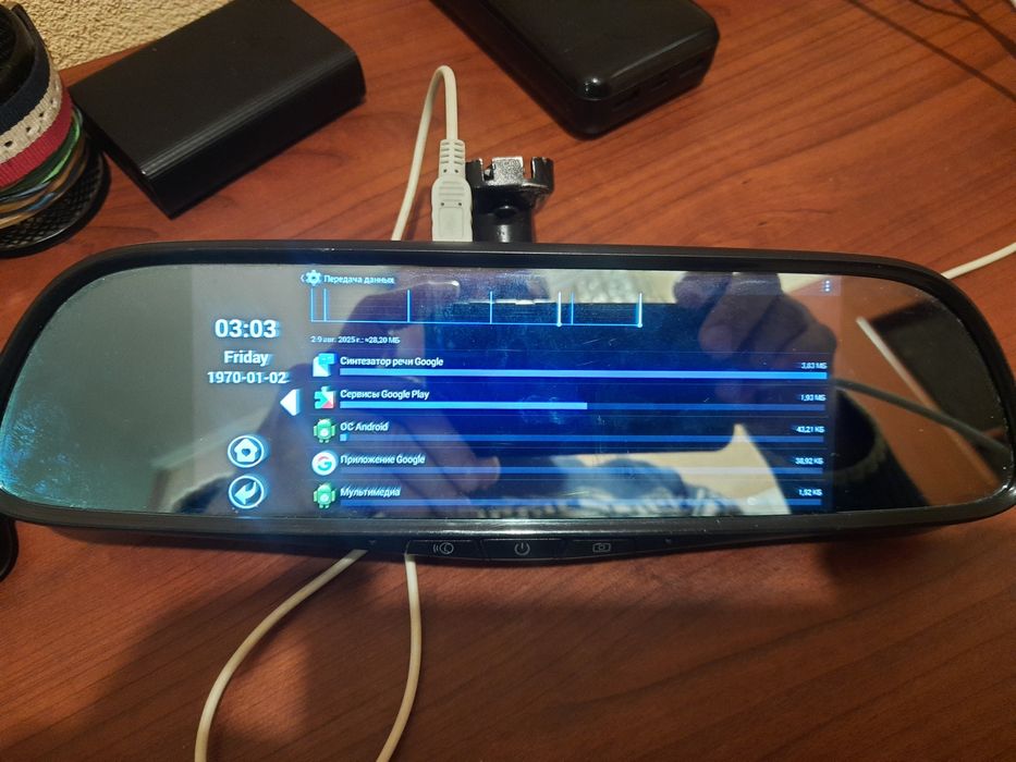 Штатное Зеркало  Андроид Видеорегистратор