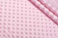 Ткань мех minky минки розовая и мятная