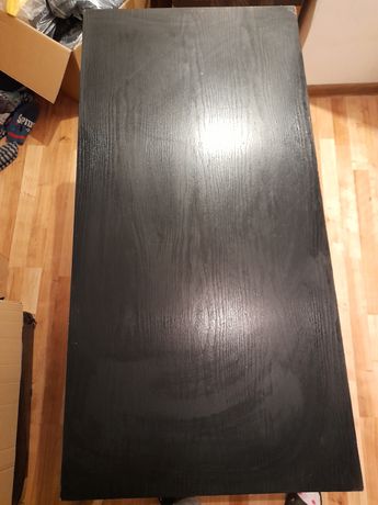 Ława stół rozkladany podnoszony czarny