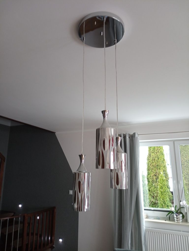 Lampa wisząca  3 klosze