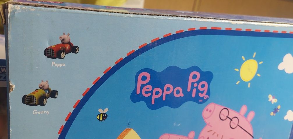 Tor wyścigowy Peppa Pig Carrera FIRST, Peppa i Georg