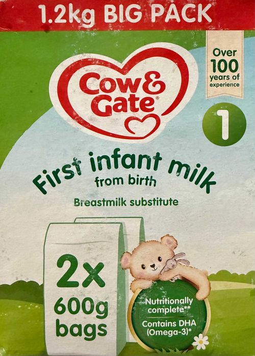 Дитяче харчування 1 2  SMA  Cow Gate