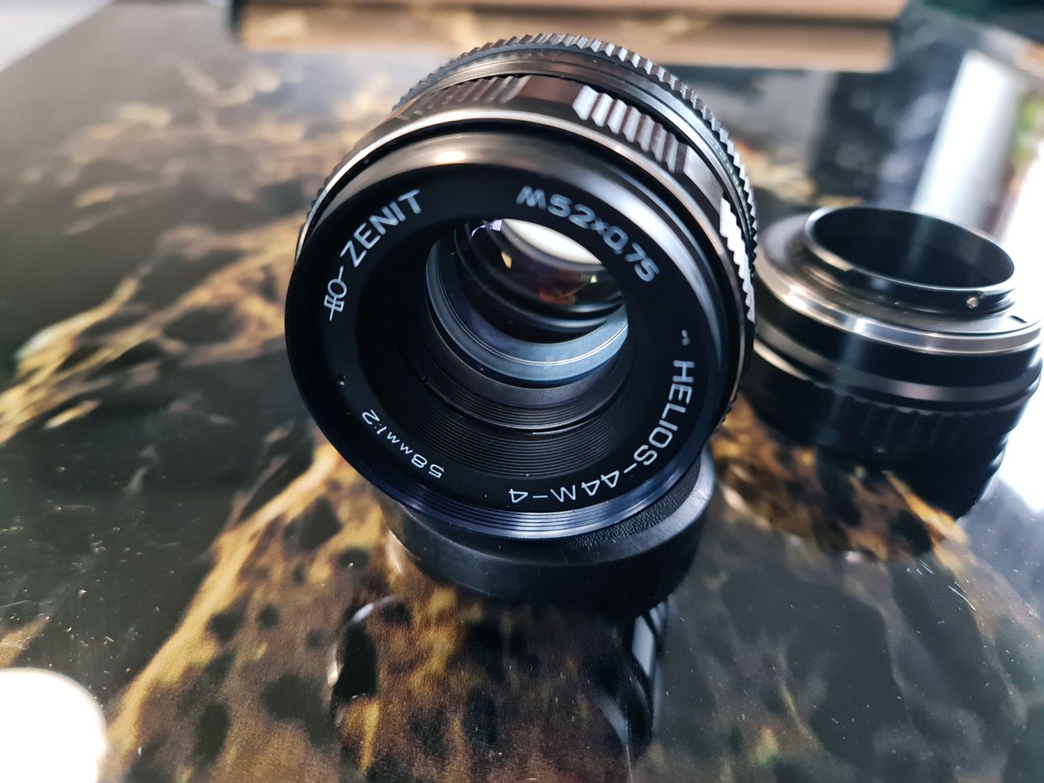 Obiektyw HELIOS -44M-4 adapter m42 FX
