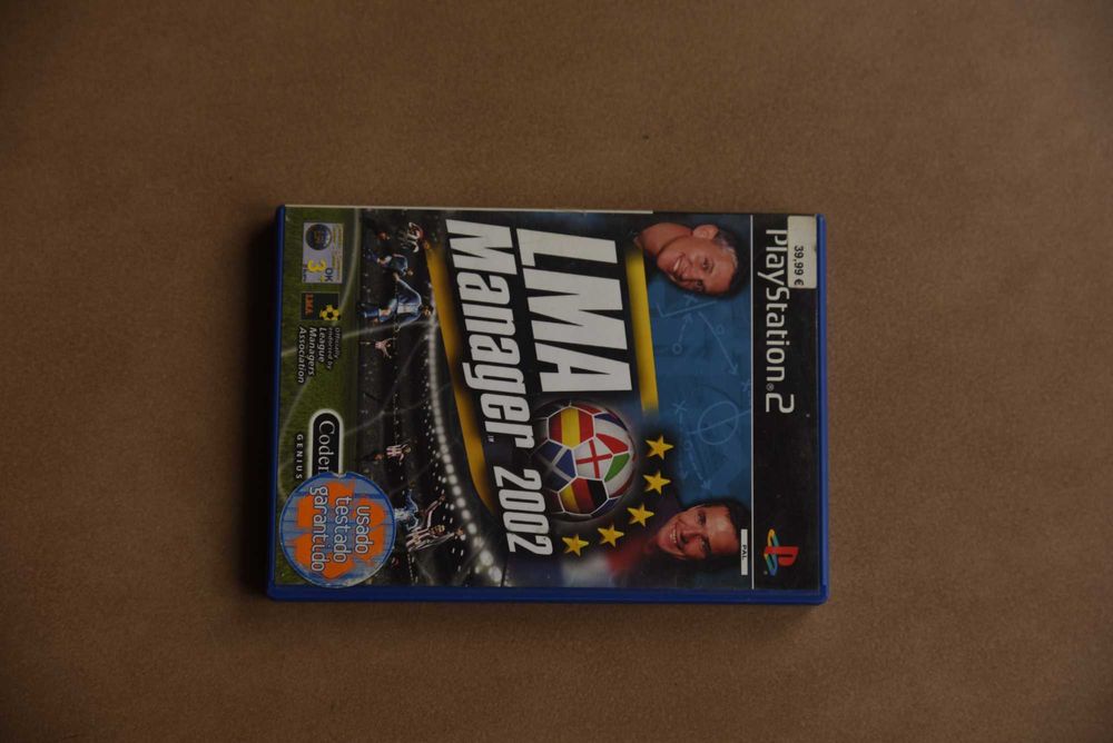 LMA Manager 2002 jogo para playstation 2