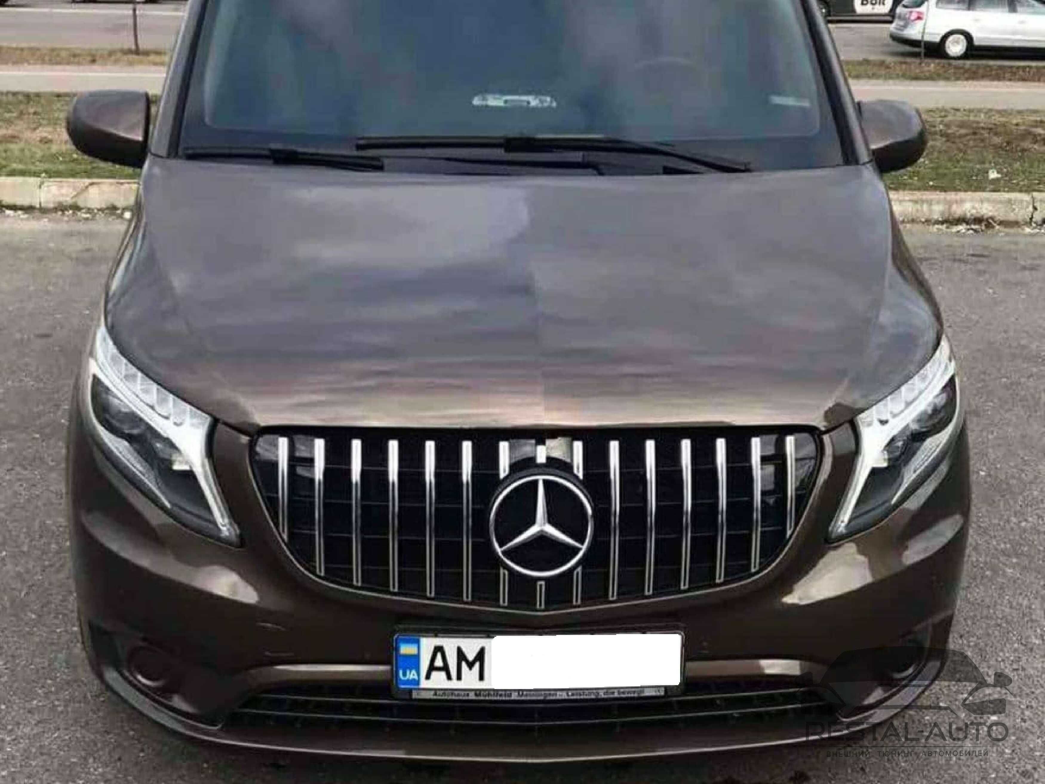 Решетка Радиатора Mercedes Vito w447 2014 - 2019  GT