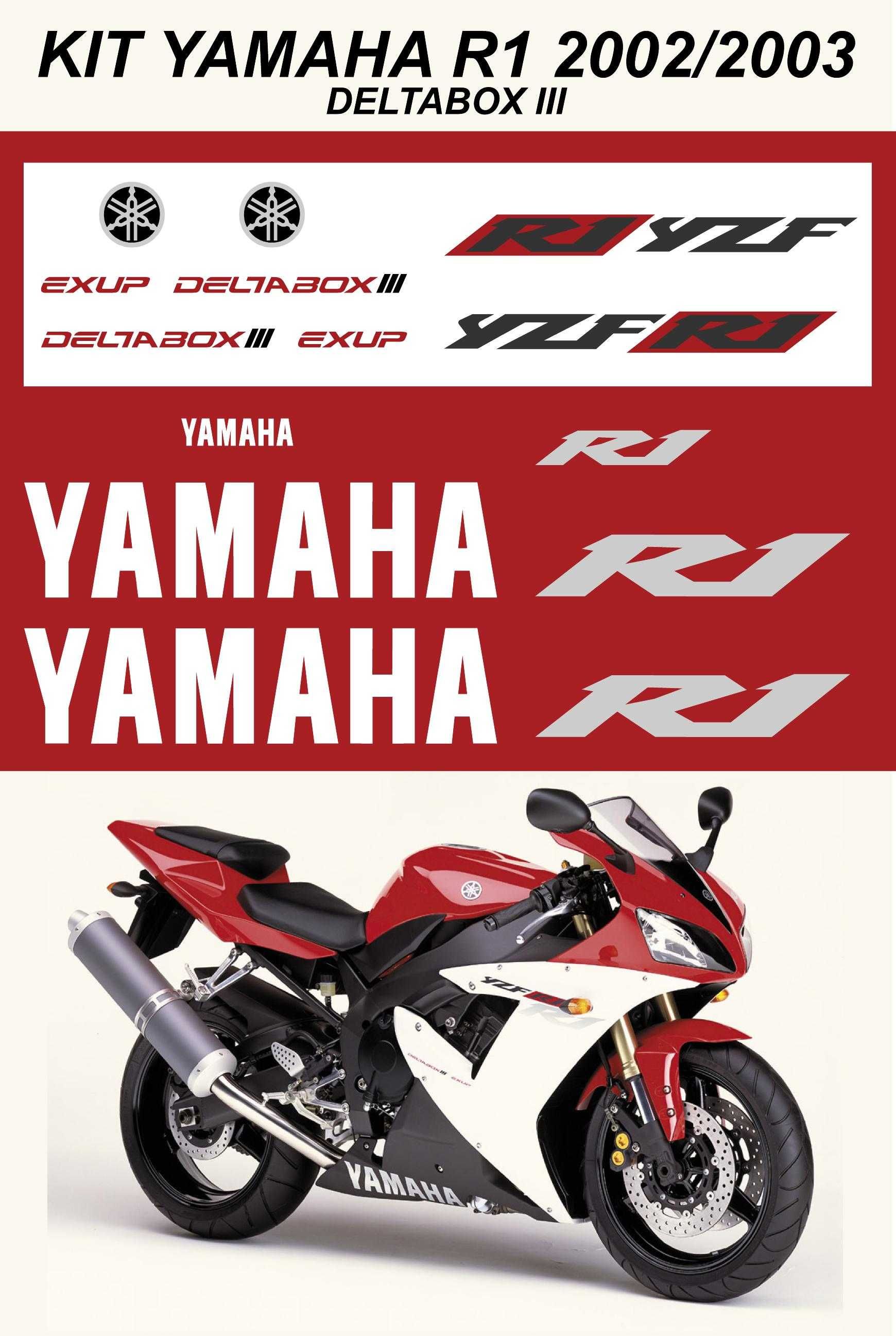 Kit Autocolantes Yamaha YZF-R1