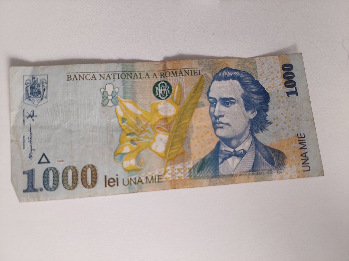 Banknot 1000lei Rumunia