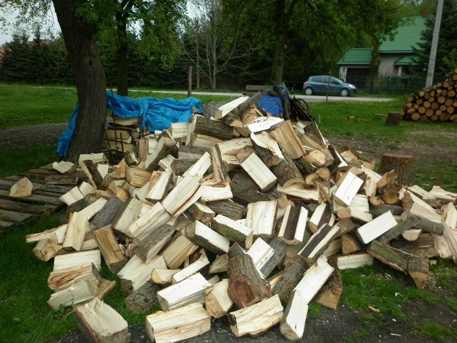 Drewno kominkowe i opałowe SUCHE, SEZONOWANE LIPA 40 cm